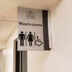 Restroom Engraved Signs